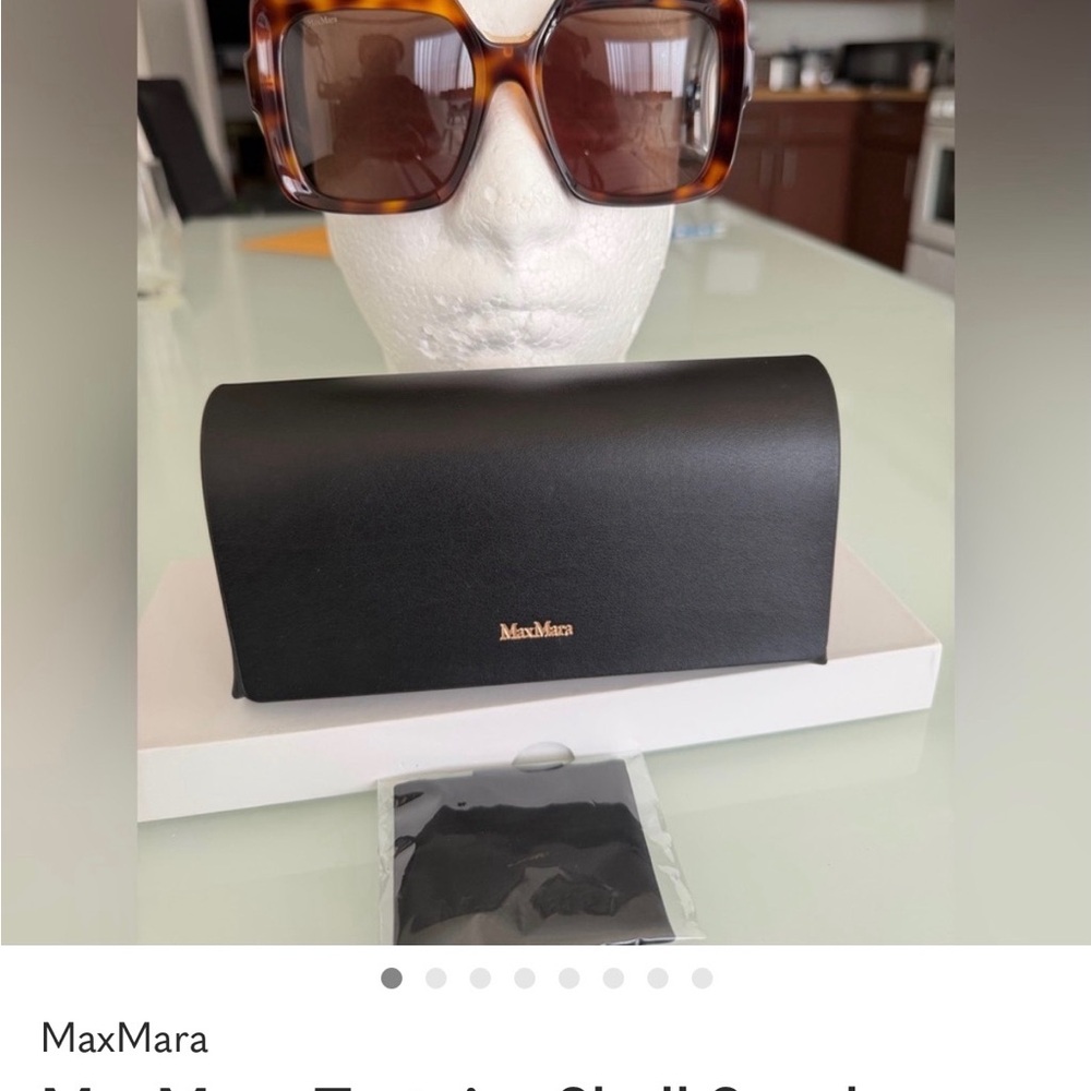 MaxMara Tortoise Shell Sunglasses